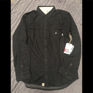 Vans button down shirt New Medium